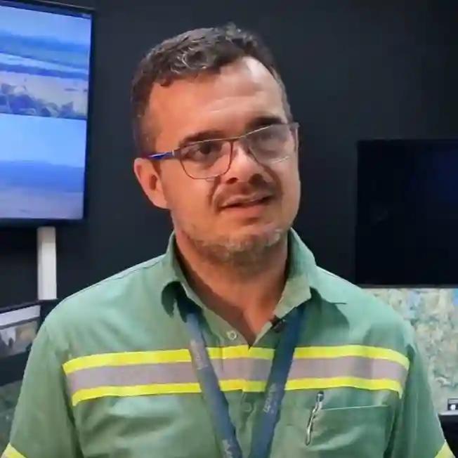 A picture of Cristiano Barbosa, Brigades supervisor at BP Bunge
